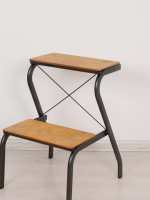 Табурет-стремянка "Конёк" Коричневый/медный антик