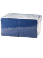 Салфетки 1 сл 400л 24х24 БигПак синий