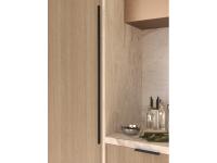 Ручка мебельная торцевая FLAT 672/730 черная 60063482