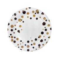Тарелка 230мм Fiesta Вечеринка (белый) бум. 6шт./уп.