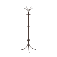 Вешалка напольная "Корона" разборная Коричневый