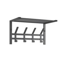 Вешалка с полкой "Торонто 11" Графит