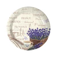 Тарелка 230мм Fiesta Прованс бум. 6шт./уп.