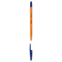 Ручка шар. Berlingo Tribase Orange синяя 0,7мм СВр_70910