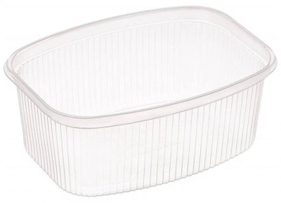 Контейнер 0,500л 139*102мм с крышкой прям./10шт.