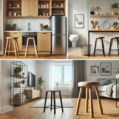 Табуреты: универсальное решение для малогабаритных пространств Табуреты: универсальное решение для малогабаритных пространств