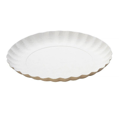 Тарелка карт. Д205 н/лам. 100шт./уп.