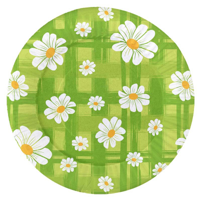 Тарелка 230мм Fiesta Ромашки бум. 6шт./уп.