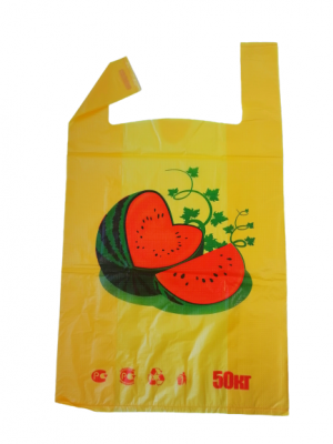 Майка Арбуз желтый 35+18*60 25мкм ПНД МАЙ410