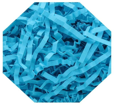 Бумажный наполнитель 2мм MESHU 100г голубой Бн100_42022