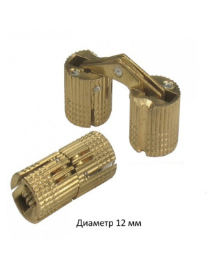 Петля ломберная/секретерная d12мм 2804