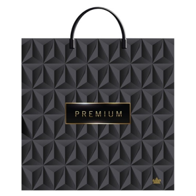 Пакет с пластиковой ручкой 38х35