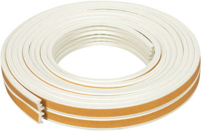 Уплотнитель E резиновый кл.основа  белый