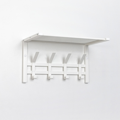 Вешалка с полкой "Торонто 11" Белый