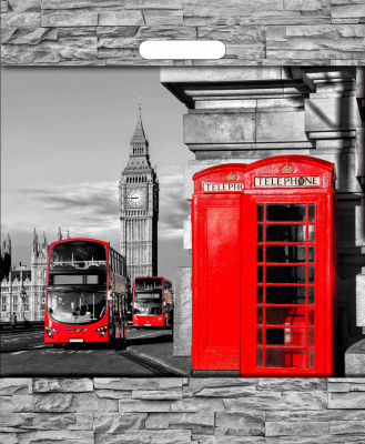 Лондон пакет 45х38 ПВД 60мкм выр.ручка ТИКО