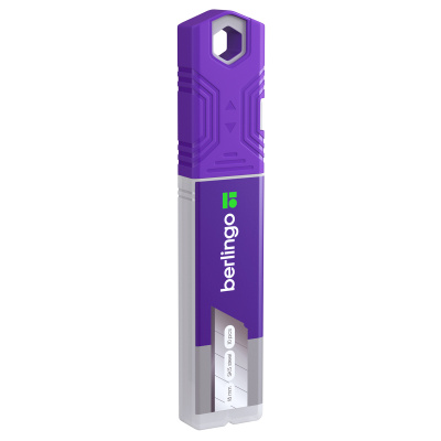 Лезвия д/ножа канц. 18мм 10шт. ВМ4216 BERLINGO