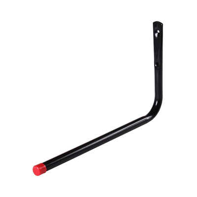 Крюк прямой черный L20 см LG020V