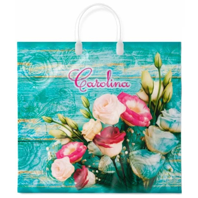 Пакет с пластиковой ручкой 38х35