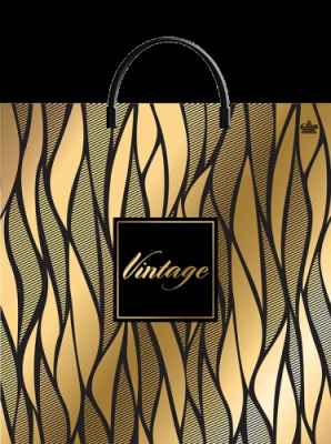 Пакет с пластиковой ручкой 38х35