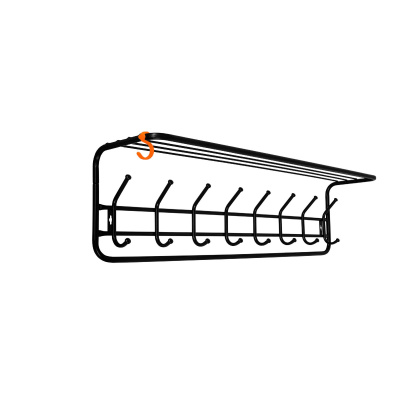 Вешалка с полкой 100 черный