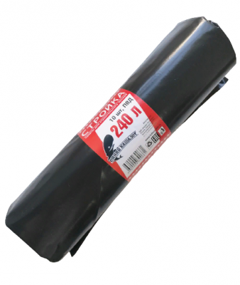 Мус. пакет 240л/10шт/10уп 90х140 Стройка