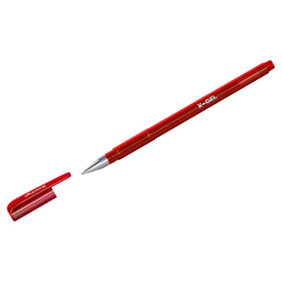 Ручка гел. Berlingo X-Gel 0,5мм красная CGp_50122