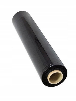 Стрейч-пленка 23мкн 500мм/2кг черный