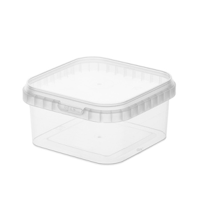 Банка квадарт. 650мл 126х126х64мм/5шт.